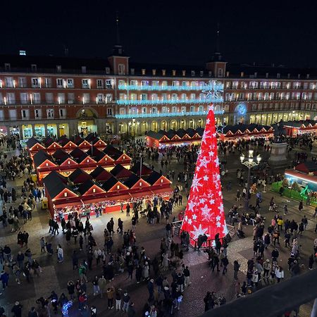 Plaza Mayor View Madrid Bagian luar foto